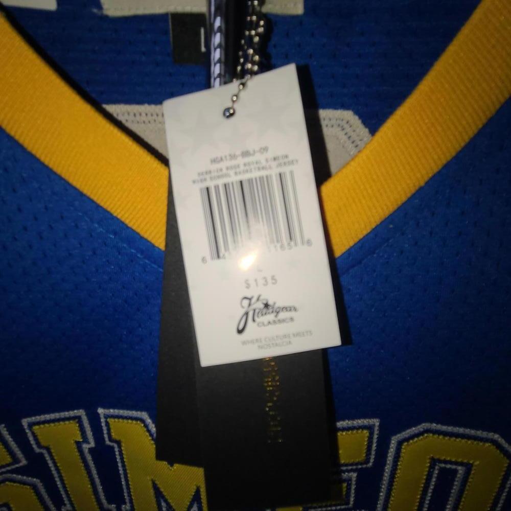 Derrick Rose Simeon Career Academy High School Basketball Jersey - Size Medium - Picture 5 of 5